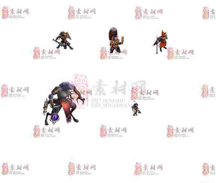 免费怪物素材0405B：30-1