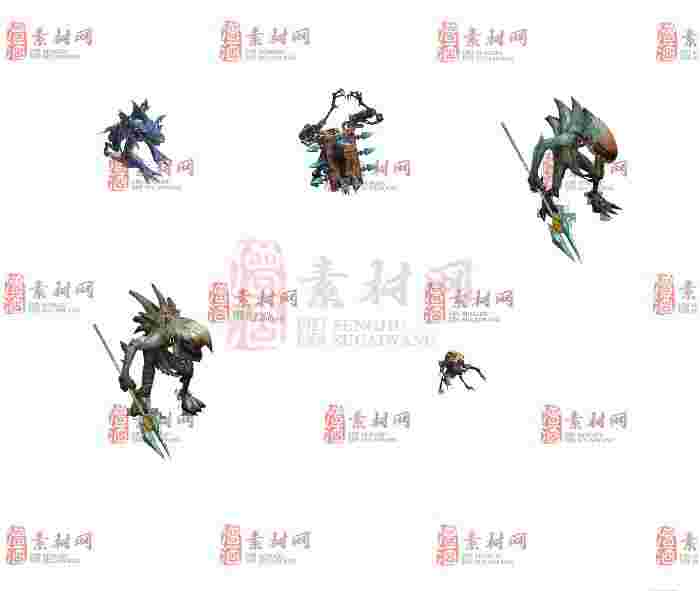 免费怪物素材0405B：50-1