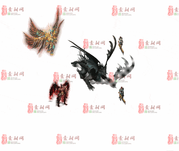 免费怪物素材0405B：72-2