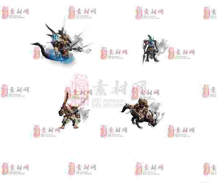 免费怪物素材0405B：77-1
