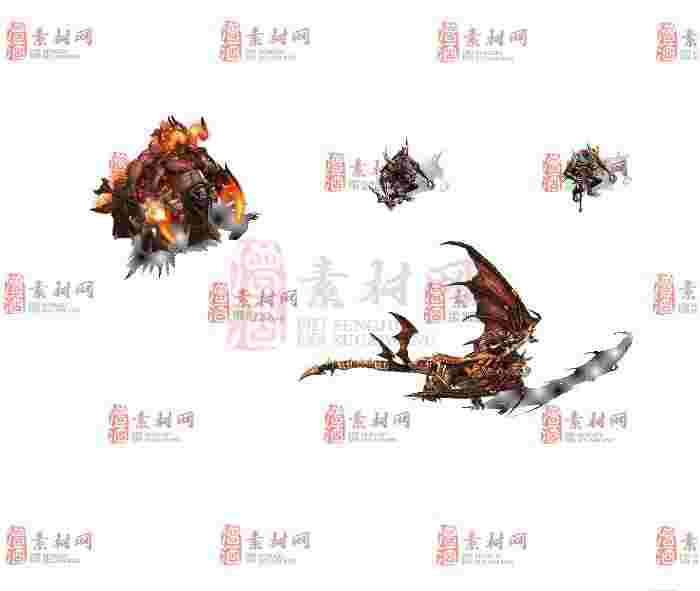 免费怪物素材0405B：80-1