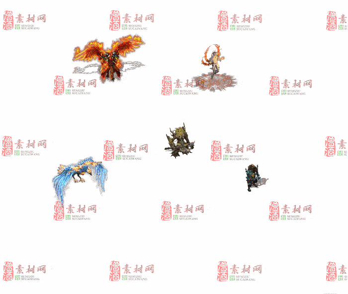 免费怪物素材0405C：11-2