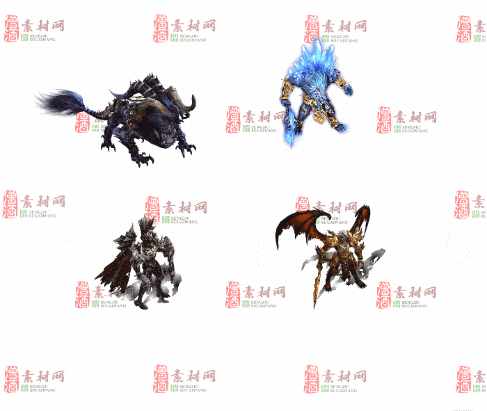 免费怪物素材0405C：14-2