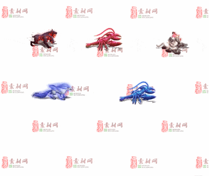 免费怪物素材0405C：19-2