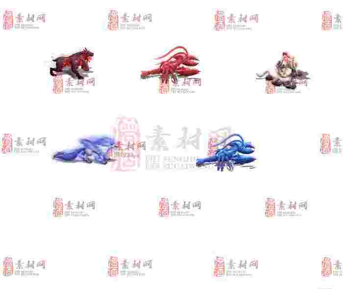 免费怪物素材0405C：19-1