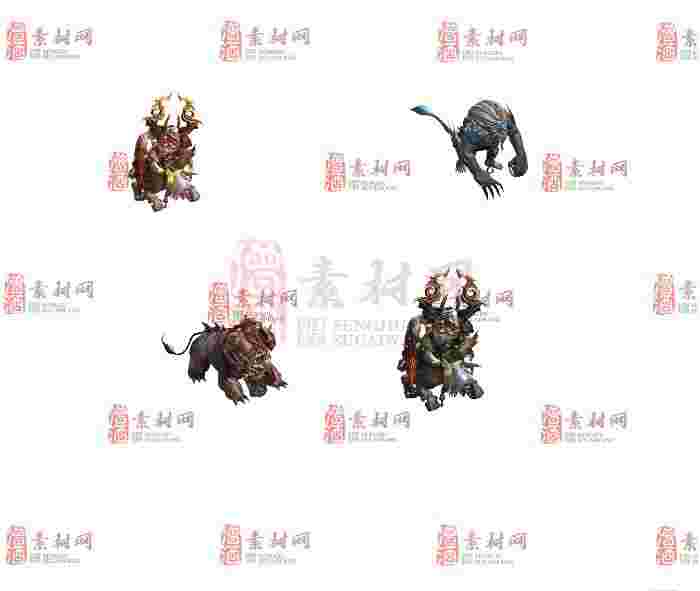 免费怪物素材0405C：25-1