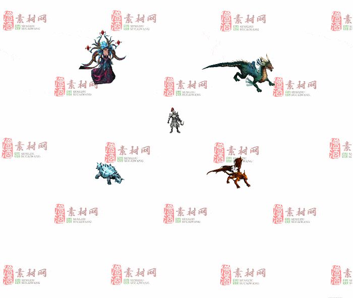 免费怪物素材0405C：64-2