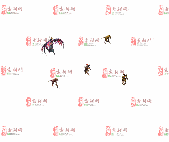 免费怪物素材0405C：72-2