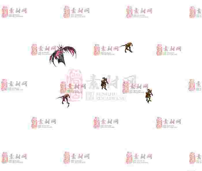 免费怪物素材0405C：72-1