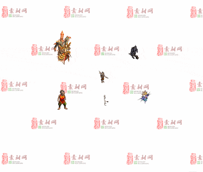 免费怪物素材0405C：73-2