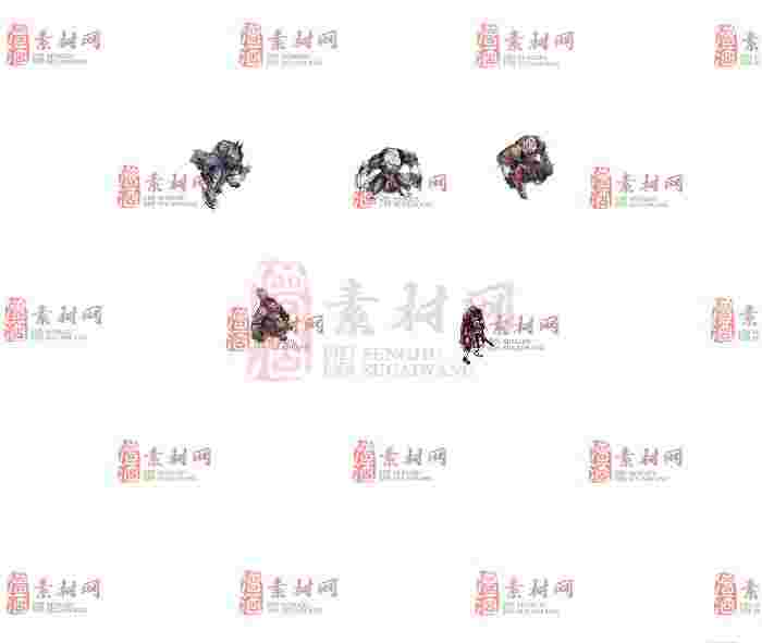 免费怪物素材0406A：8-1