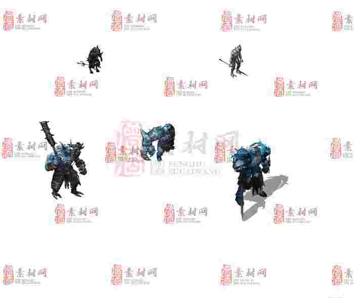 免费怪物素材0406A：9-1