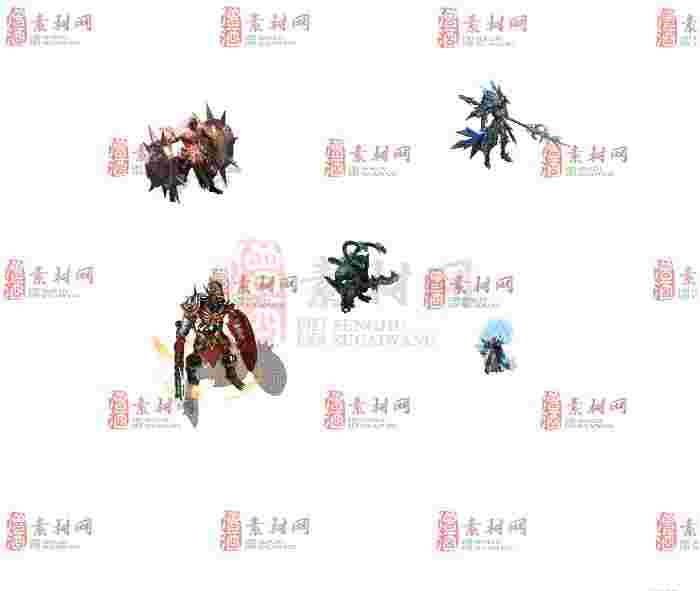 免费怪物素材0406A：27-1