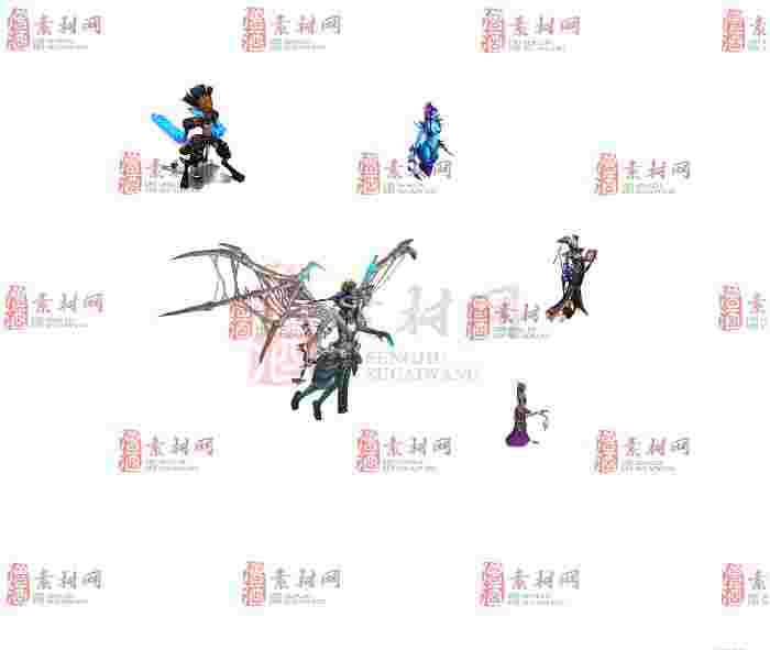 免费怪物素材0406A：64-1