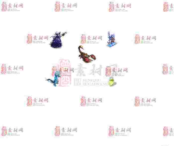 免费怪物素材0406A：73-1