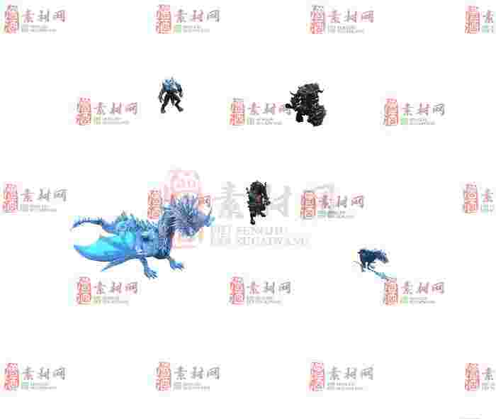 免费怪物素材0406A：74-1
