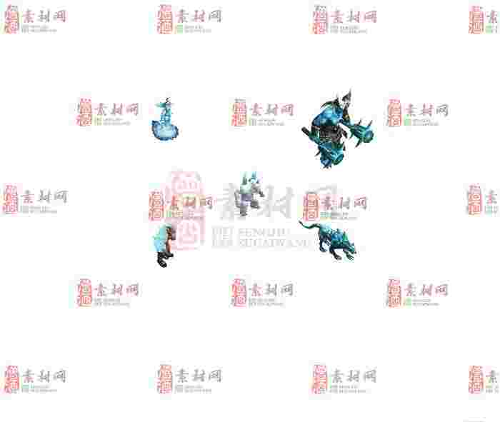 免费怪物素材0406A：75-1