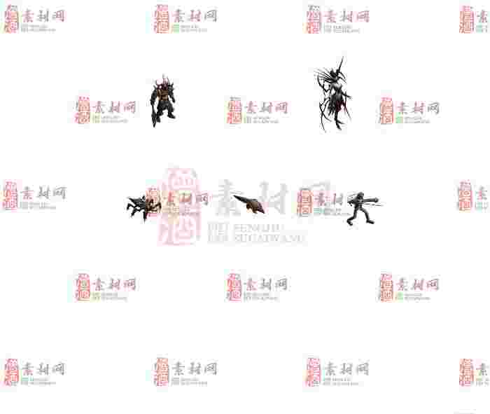 免费怪物素材0406A：76-1