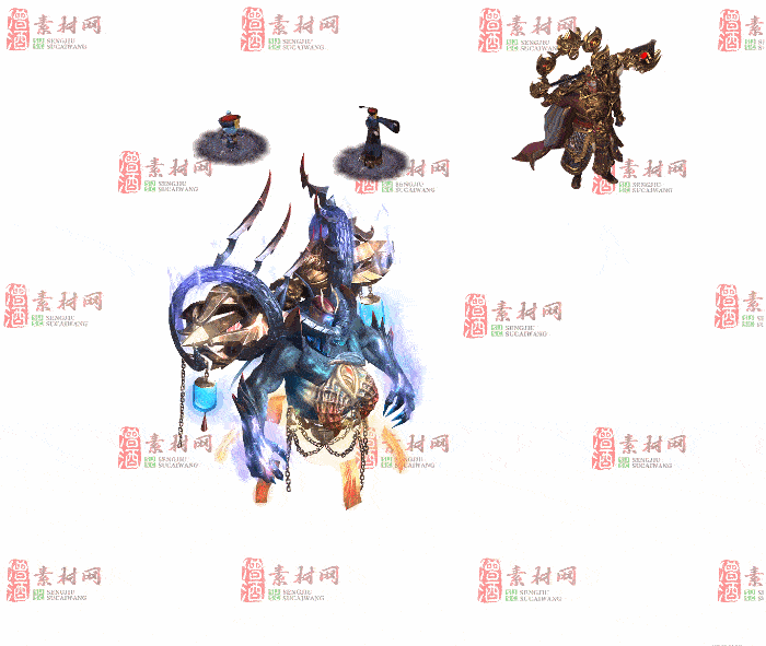 免费怪物素材0406A：77-2