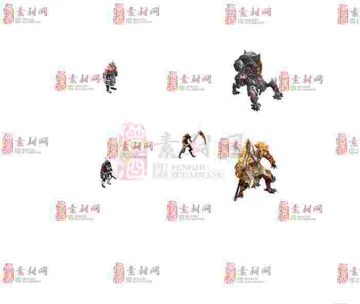 免费怪物素材0406A：90-1