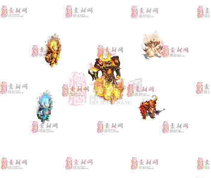 免费怪物素材0406B：7-1