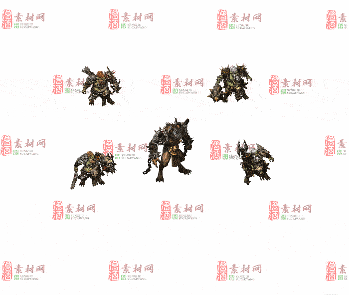 免费怪物素材0406B：43-2