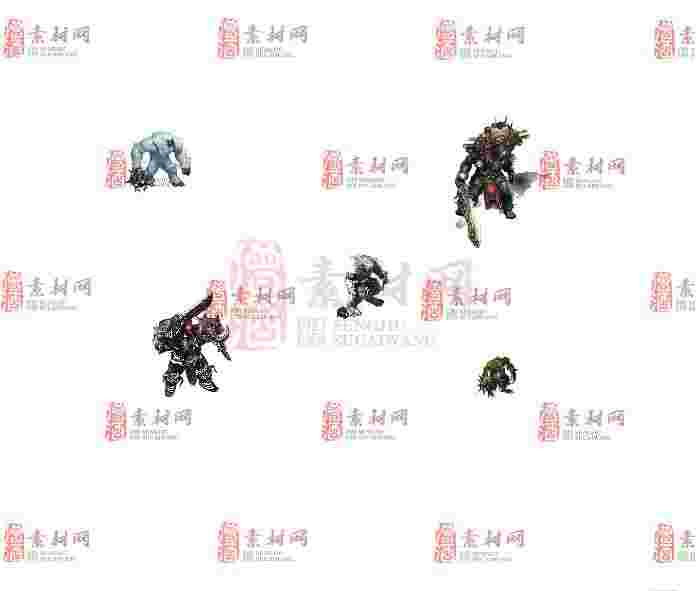 免费怪物素材0406B：57-1