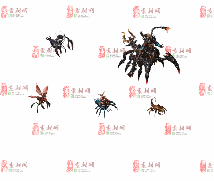 免费怪物素材0406B：72-2