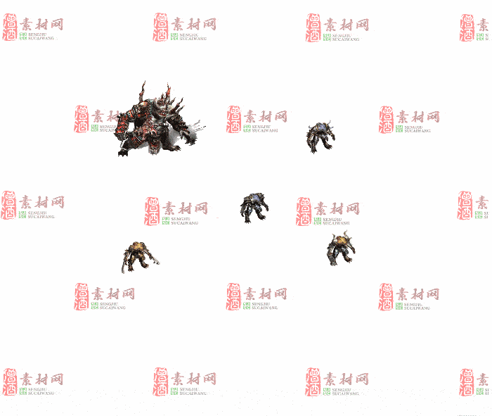 免费怪物素材0406B：73-2
