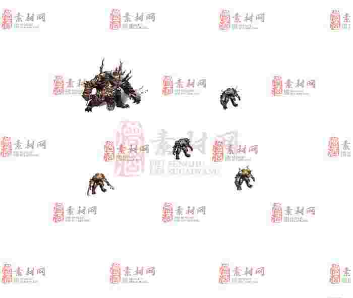 免费怪物素材0406B：73-1