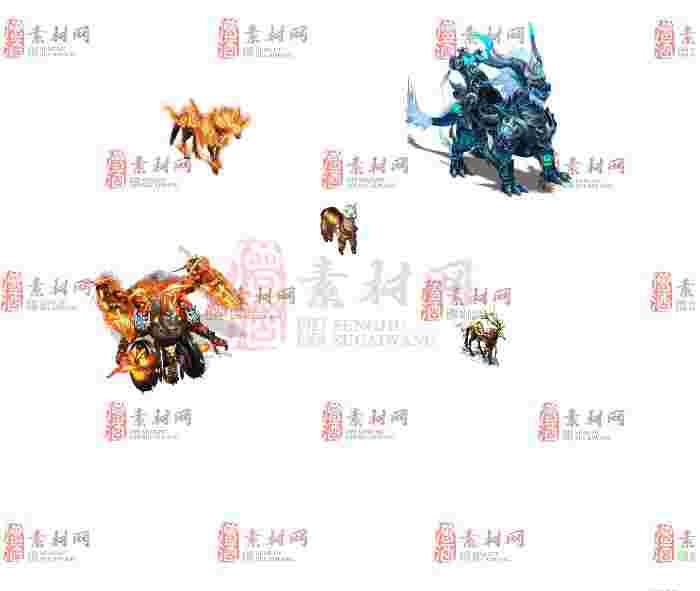 免费怪物素材0406B：77-1