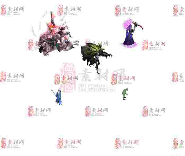 免费怪物素材0406B：79-1
