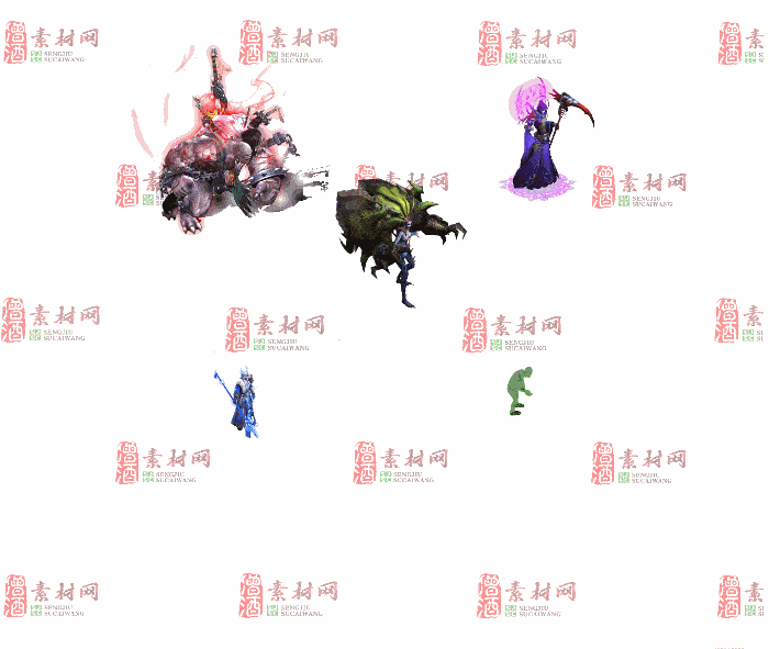 免费怪物素材0406B：79-2
