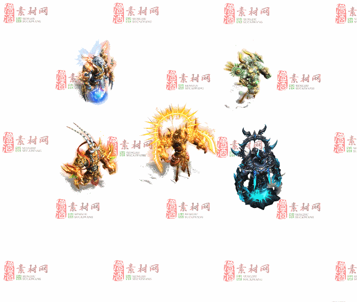 免费怪物素材0406C：15-2