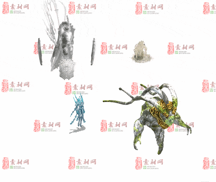 免费怪物素材0406C：16-2