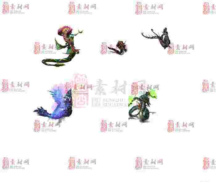 免费怪物素材0406C：19-1