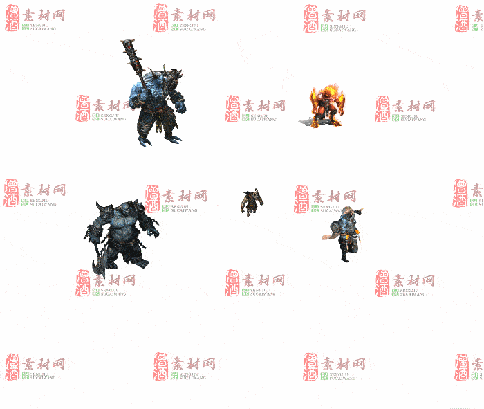 免费怪物素材0406C：24-2