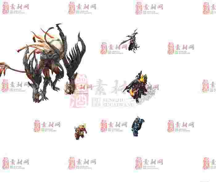 免费怪物素材0406C：27-1
