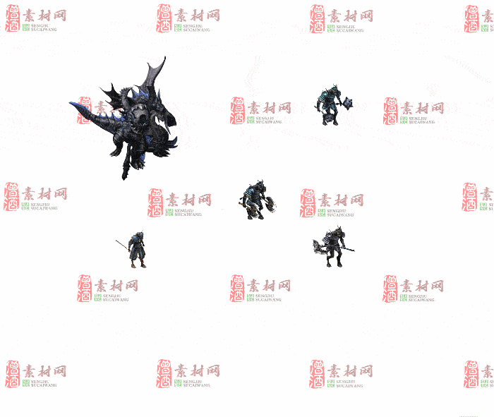 免费怪物素材0406C：34-2