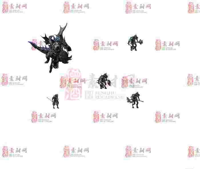 免费怪物素材0406C：34-1