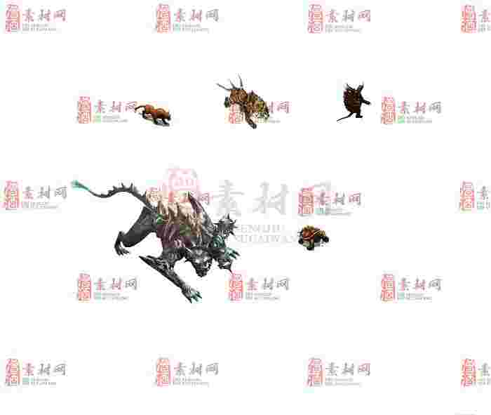 免费怪物素材0406C：36-1