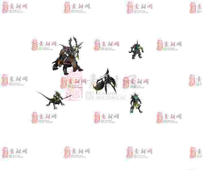 免费怪物素材0406C：51-1