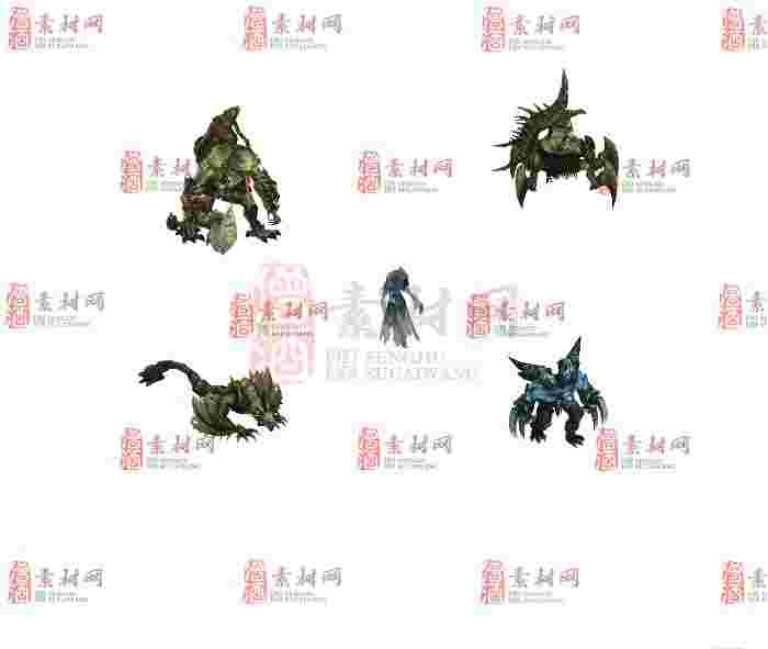 免费怪物素材0406C：52-1