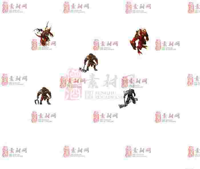 免费怪物素材0406C：62-1