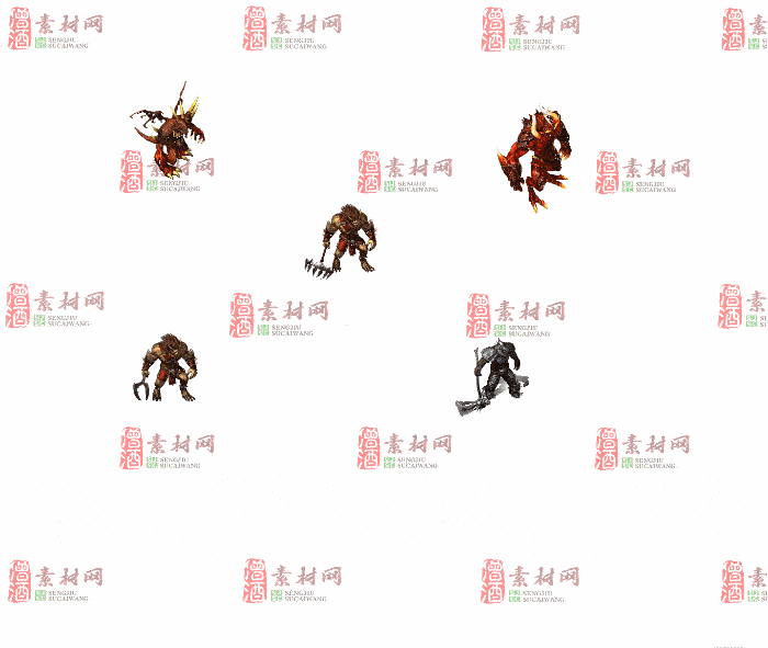 免费怪物素材0406C：62-2