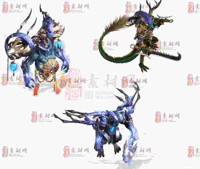 免费怪物素材0406C：72-1