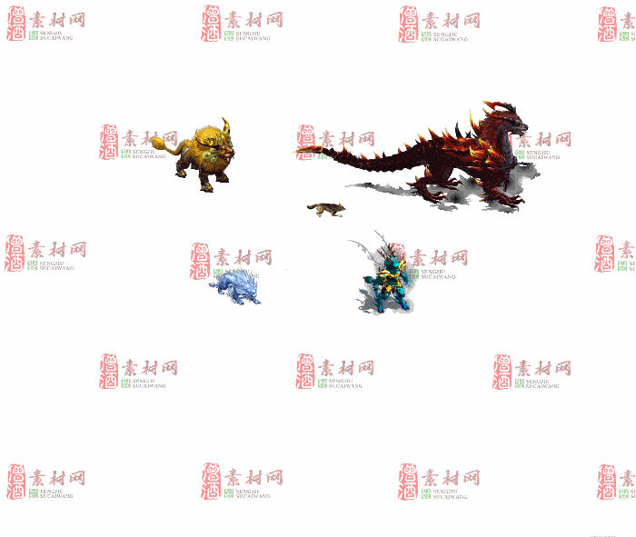 免费怪物素材0406C：74-2