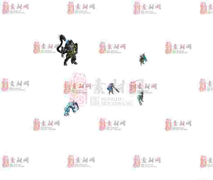免费怪物素材0406C：75-1
