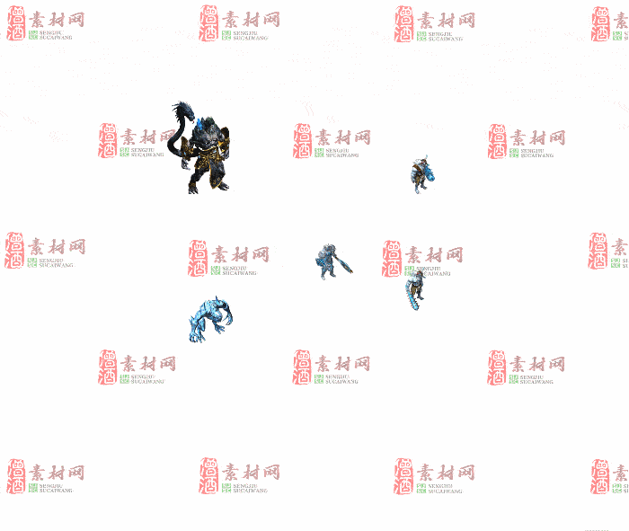 免费怪物素材0406C：75-2