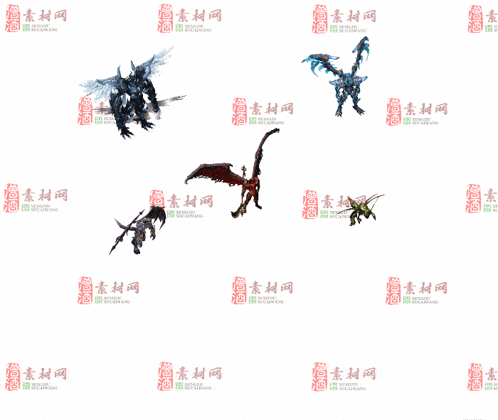 免费怪物素材0406C：79-2